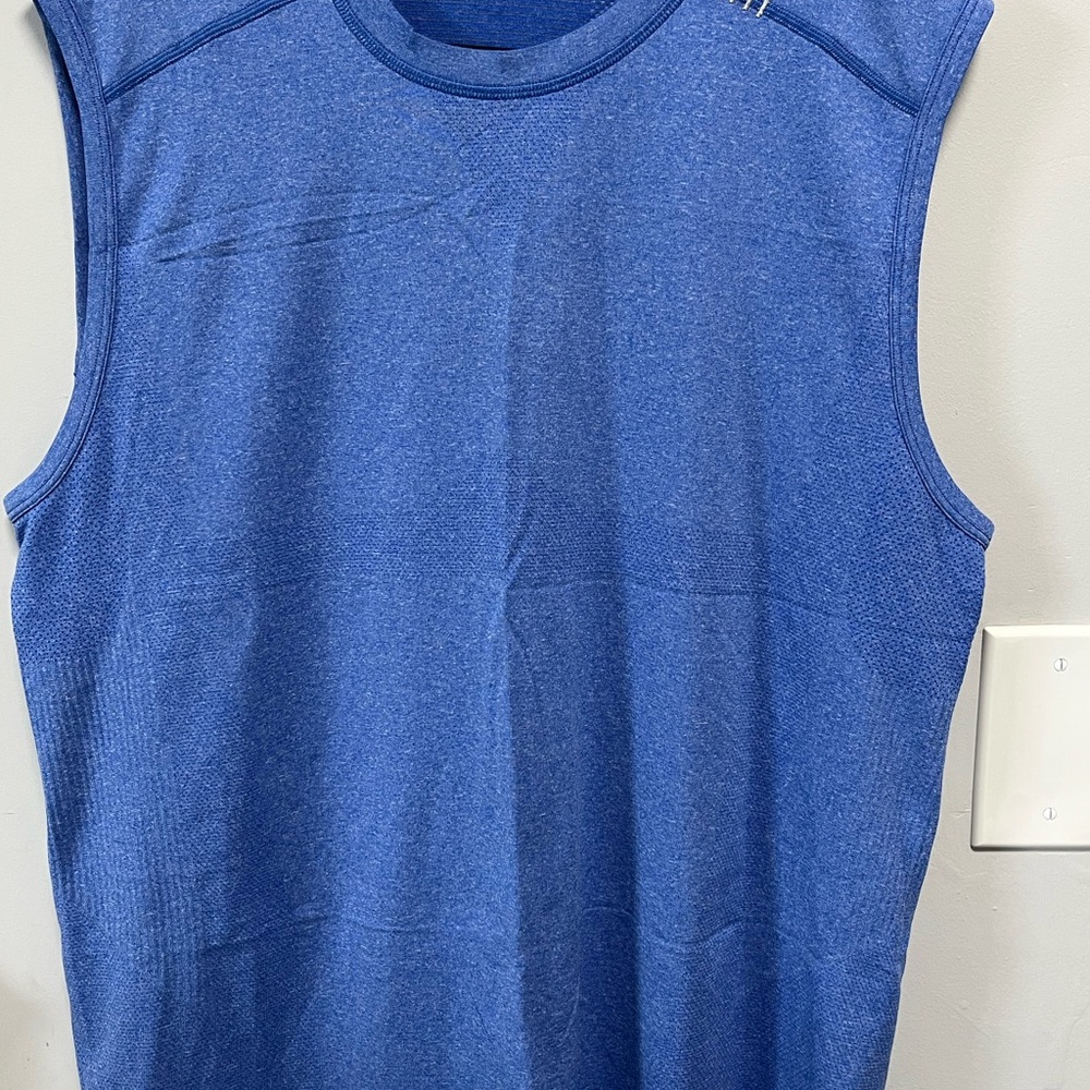 Lululemon Blue Sleeveless Athletic Top